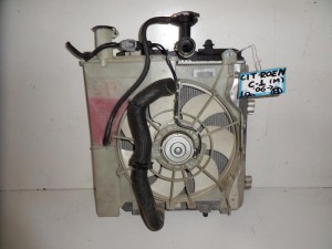 Citroen C1 06 1.0cc βενζίνη ψυγείο κομπλέ (νερού-aircondition-βεντιλατέρ)