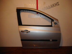 Renault Clio 2006-2013 πόρτα εμπρός δεξιά ασημί