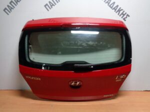 Hyundai i30 2007-2012 πόρτα πίσω 5η/3η κόκκινη